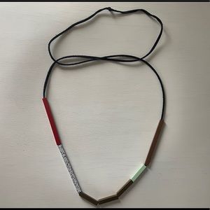 ELK Jewelry- necklace with suede